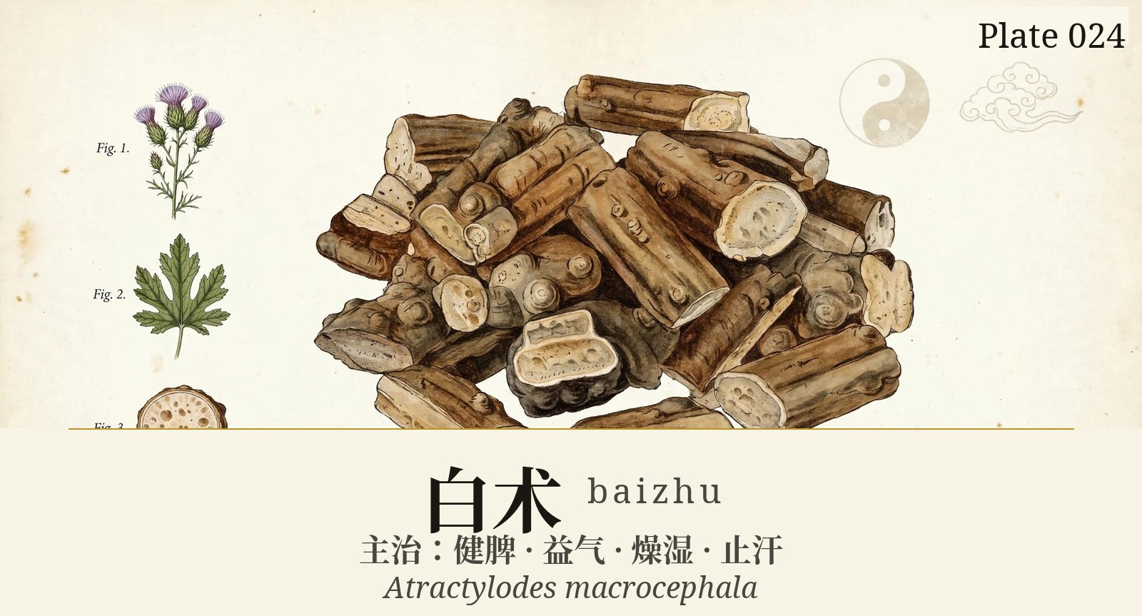 白术 baizhu