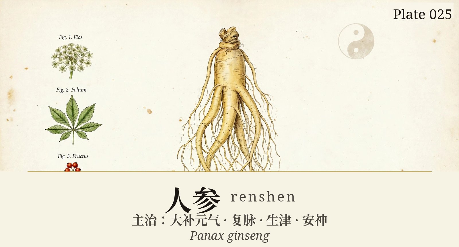 人参 renshen