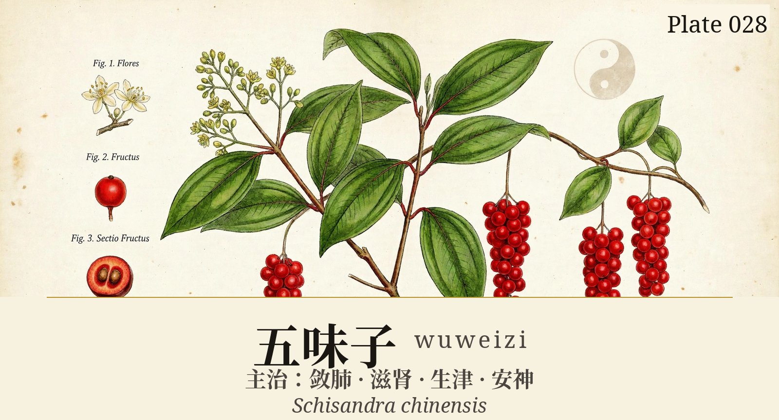 五味子 wuweizi